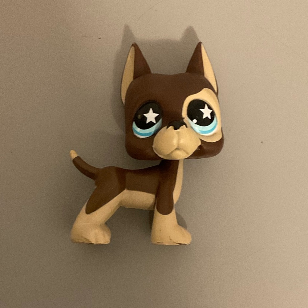 Lps Great Dane Dog  #817 Pet Shop